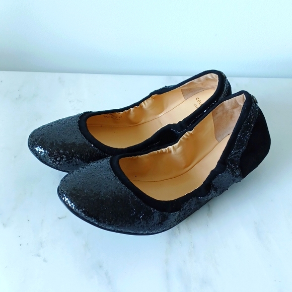 Cole Haan Avery Scrunch Ballet Shoes. Size 6 - Picture 1 of 7